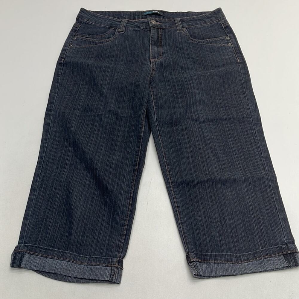 FRENCH CUFF Women’s 12 Blue Jean Capri